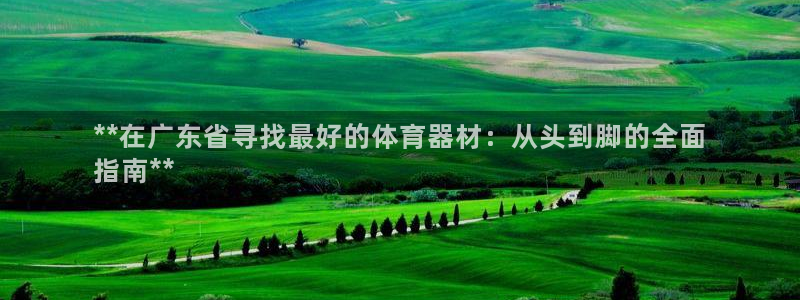 耀世集团视频：**在广东省寻找最好的体育器材：从头到