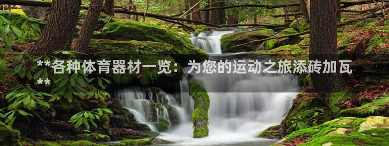耀世娱乐中国总部地址：**各种体育器材一览：为您的运