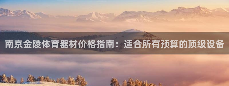耀世娱乐如何登录平台账户：南京金陵体育器材价格指南：