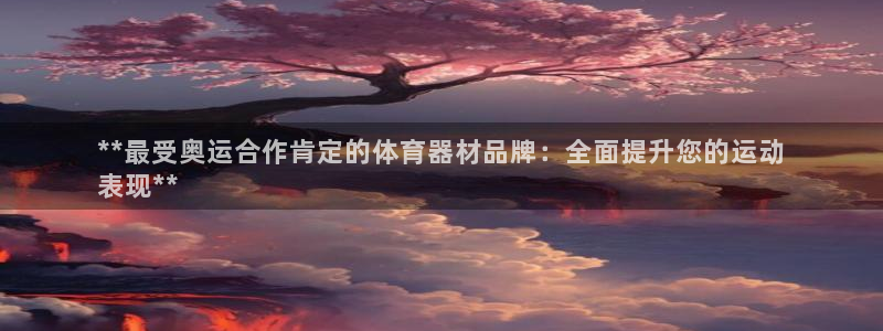 耀世登场的近义词：**最受奥运合作肯定的体育器材品牌