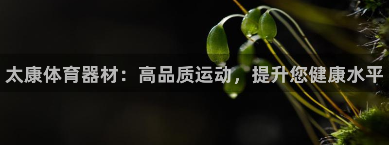 耀世娱乐老板：太康体育器材：高品质运动，提升您健康水