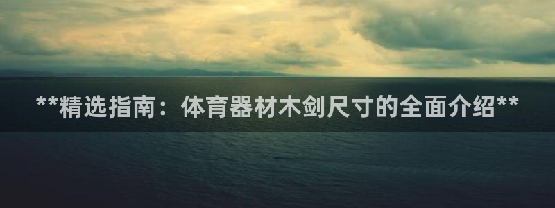 耀世平台开户流程图：**精选指南：体育器材木剑尺寸的